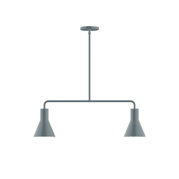 Linear/Island 2 Light Bar by Montclair Light Works ( 518 | MSG436-40 Axis ) 