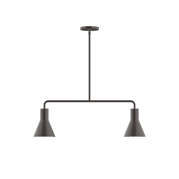Linear/Island 2 Light Bar by Montclair Light Works ( 518 | MSG436-51-L10 Axis ) 