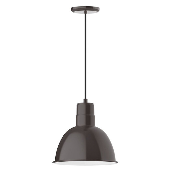 Pendants Metal Shade by Montclair Light Works ( 518 | PEB116-51-C24-W12 Deep Bowl ) 