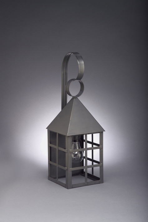 Exterior Wall Mt./Flush by Northeast Lantern ( 196 | 7131-DB-MED-CLR York ) 