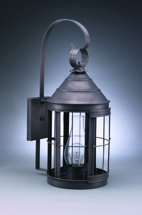 Exterior Wall Mount by Northeast Lantern ( 196 | 3337-DB-CIM-CLR Heal ) 