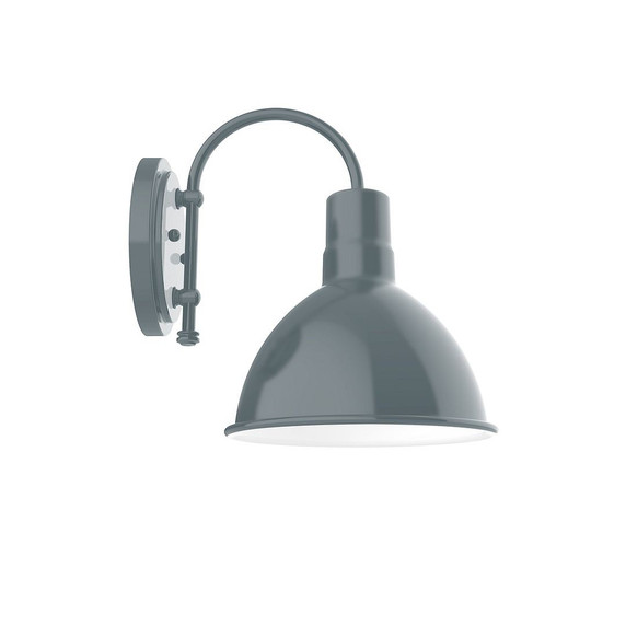 Exterior Wall Mount by Montclair Light Works ( 518 | SCC115-40-L12 Deep Bowl ) 