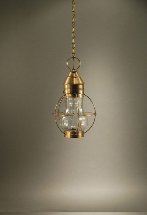 Mini Pendants Open Frame by Northeast Lantern ( 196 | 2732-AB-MED-OPT Bosc ) 