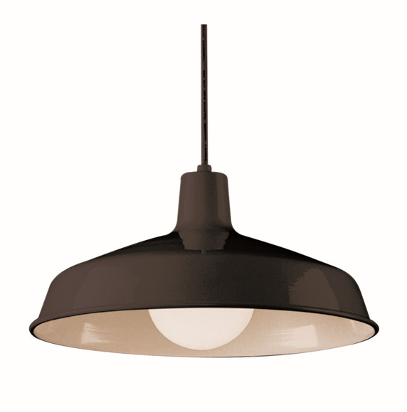 Pendants Metal Shade by Trans Globe Imports ( 110 | 1100 BK Sherman ) 