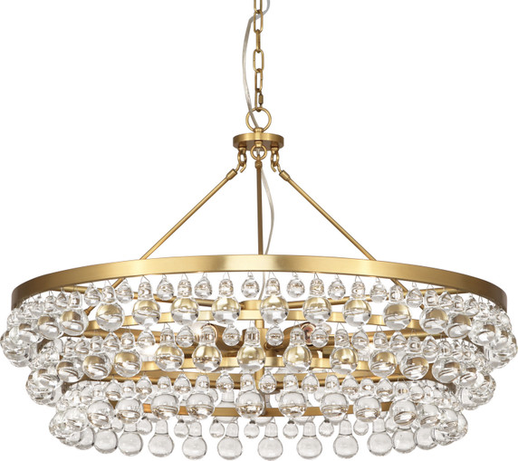 Mid. Chandeliers Glass Down by Robert Abbey ( 165 | 1004 Bling ) 