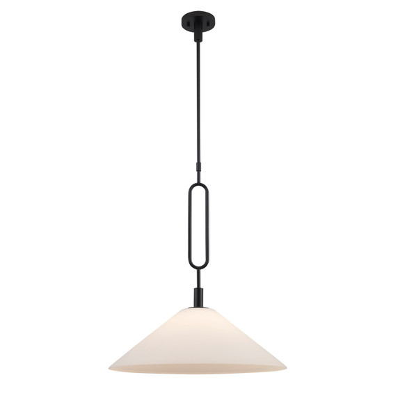 Pendants Glass Down by Trans Globe Imports ( 110 | PND-2255 BK Lumidrop ) 