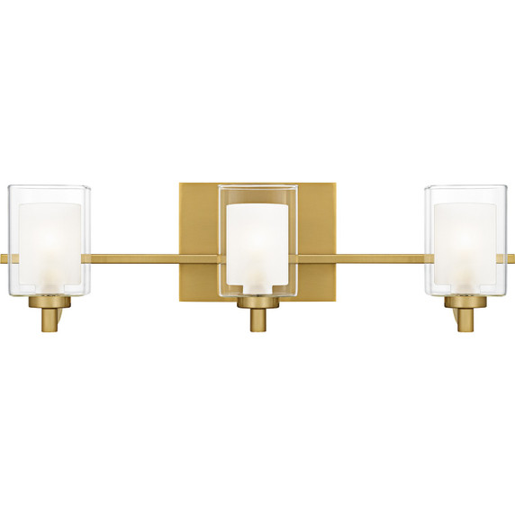Bathroom Fixtures Three Lights by Quoizel ( 10 | KLT8603BRGLED Kolt ) 
