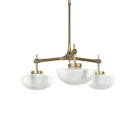 Mid. Chandeliers Glass Down by Palecek ( 515 | 2917-79 Cicero ) 