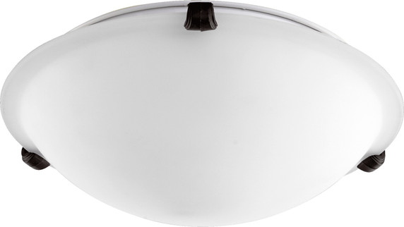 Flush Mounts Bowl Style by Quorum ( 19 | 3000-12186 3000 Ceiling Mounts ) 