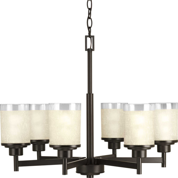 Mid. Chandeliers Glass Up by Progress Lighting ( 54 | P4758-20 Alexa ) 