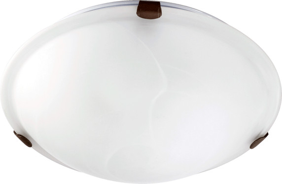 Flush Mounts Bowl Style by Quorum ( 19 | 3000-12-86 3000 Ceiling Mounts ) 