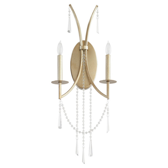 Sconces Double Candle by Quorum ( 19 | 528-2-60 Malin ) 