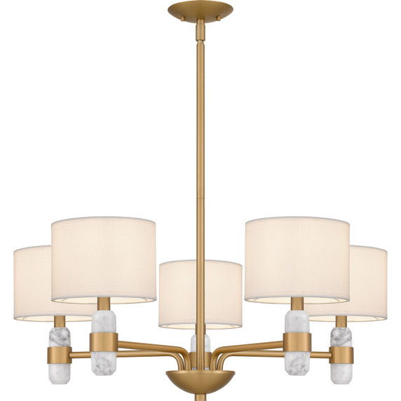 Mid. Chandeliers Candle by Quoizel ( 10 | KMB5030BWS Kimberly ) 