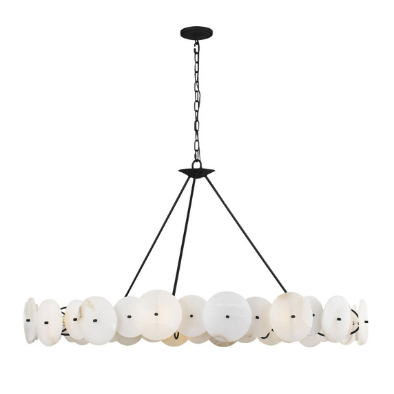 Large Chandeliers Glass Shade by Varaluz ( 137 | 370C09MB Cosmos ) 