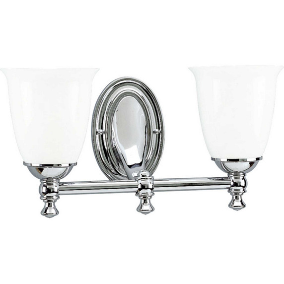Bathroom Fixtures Two Lights by Progress Lighting ( 54 | P3028-15 Victorian ) 