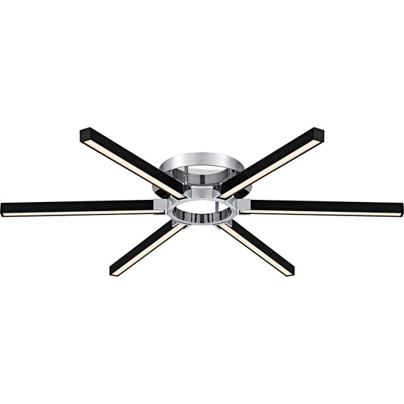 Semi-Flush Mts. Ring Shade/Halo by Quoizel ( 10 | QSF6793C Quoizel Semi-Flush Mount ) 
