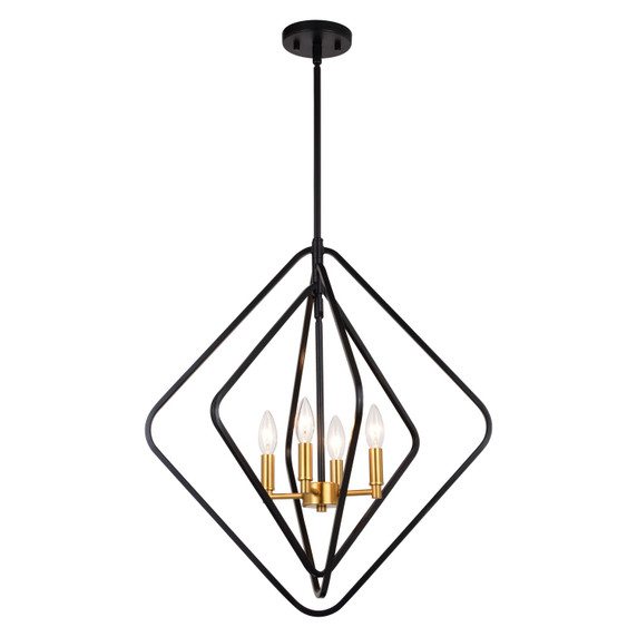 Foyer/Hall Lanterns Open Frame by Vaxcel ( 63 | P0389 Brady ) 