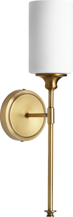 Sconces Single Glass by Quorum ( 19 | 5309-1-80 Celeste ) 