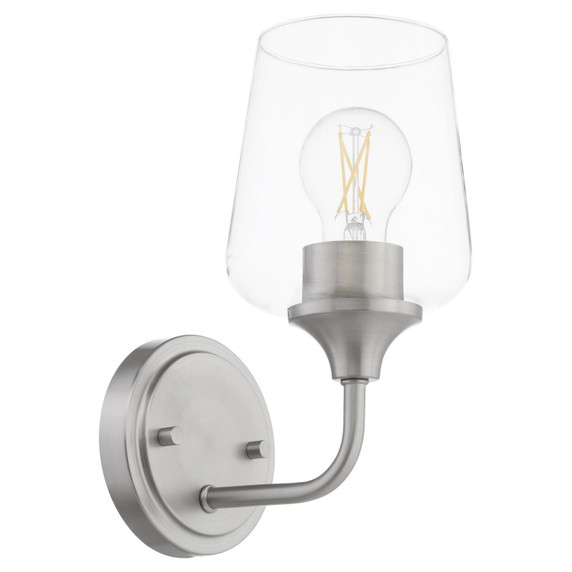 Sconces Single Glass by Quorum ( 19 | 5313-1-65 Raymond ) 
