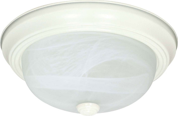 Flush Mounts Bowl Style by Nuvo Lighting ( 72 | 60-223 Flush Mounts Textured White ) 