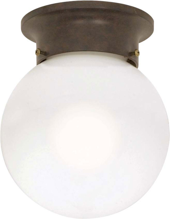 Flush Mounts Bowl Style by Nuvo Lighting ( 72 | 60-247 6 White Ball ) 