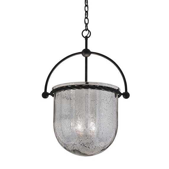 Pendants Glass Down by Troy Lighting ( 67 | F2565-OI Mercury ) 