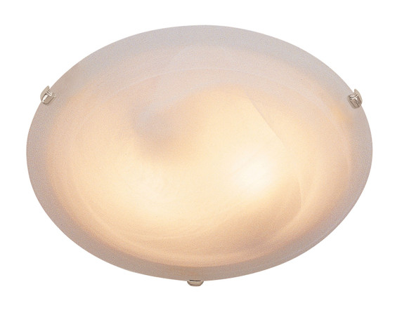 Flush Mounts Bowl Style by Trans Globe Imports ( 110 | 58702 BN Cracka ) 