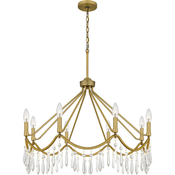 Mid. Chandeliers Candle by Quoizel ( 10 | AID5030AB Airedale ) 
