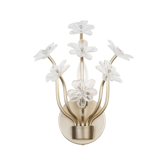 Sconces Single Candle by Varaluz ( 137 | 378W01GDAR Wildflower ) 