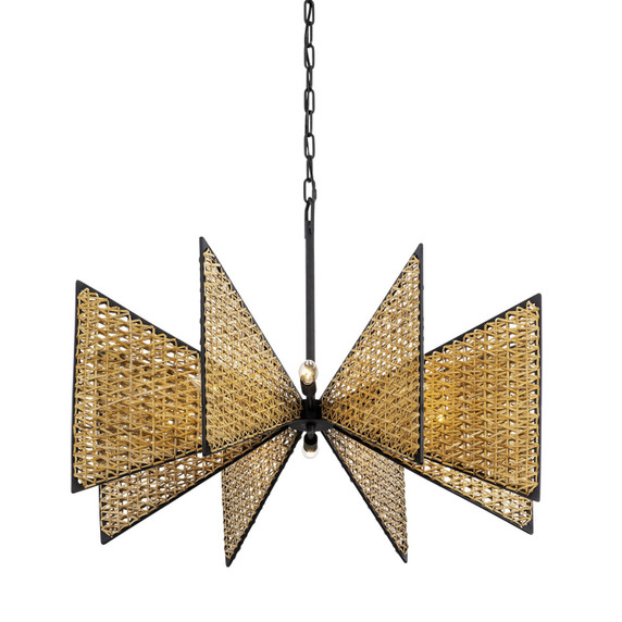 Mid. Chandeliers Starburst by Varaluz ( 137 | 379C08MBS Machina ) 