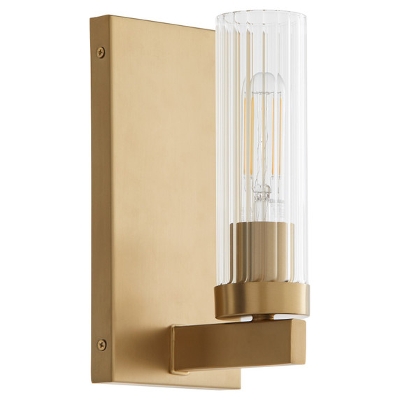 Sconces Single Glass by Quorum ( 19 | 533-1-80 Kilbey ) 