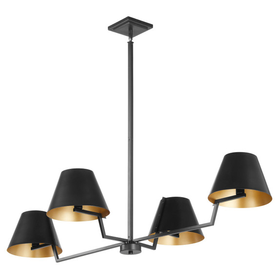 Linear/Island 4 Light + by Quorum ( 19 | 669-4-59 Bliss ) 