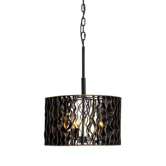 Pendants Drum Shade by Varaluz ( 137 | 380P03MBFG Estela ) 