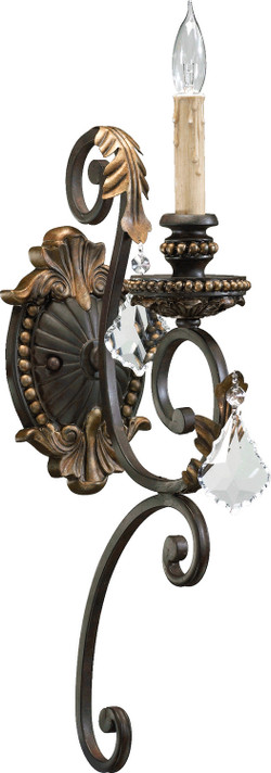 Sconces Single Candle by Quorum ( 19 | 5357-1-44 Rio Salado ) 