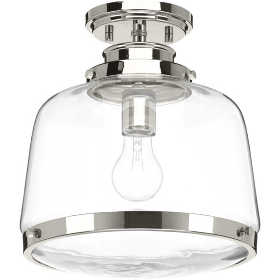 Flush Mounts Glass Down by Progress Lighting ( 54 | P350074-104 Judson ) 