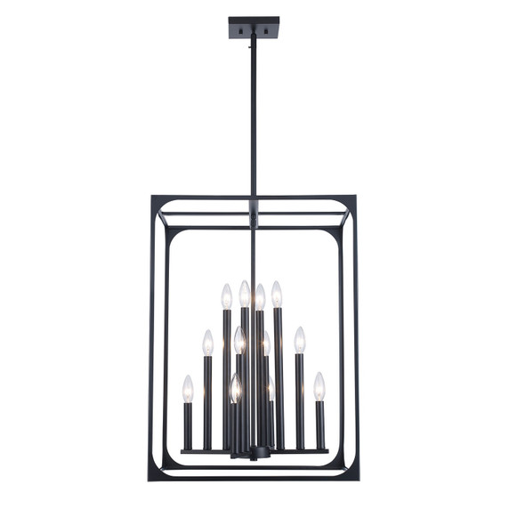 Foyer/Hall Lanterns Open Frame by Trans Globe Imports ( 110 | 11718 BK Ruby Ridge ) 
