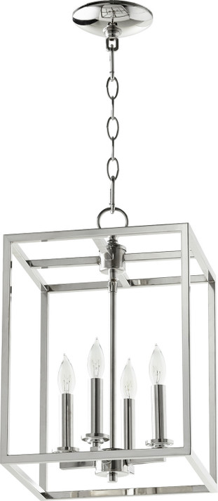 Foyer/Hall Lanterns Open Frame by Quorum ( 19 | 6731-4-62 Cuboid Entries ) 