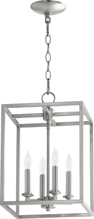 Foyer/Hall Lanterns Open Frame by Quorum ( 19 | 6731-4-65 Cuboid Entries ) 