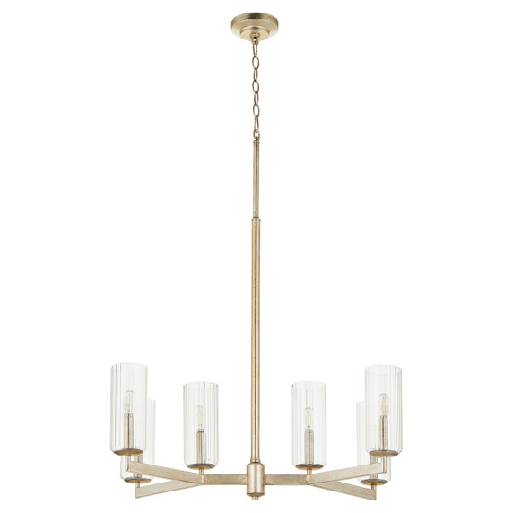 Mid. Chandeliers Geometric/Linear by Quorum ( 19 | 674-6-60 Merrick ) 