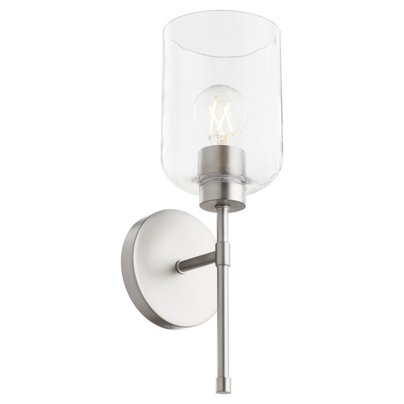 Sconces Single Glass by Quorum ( 19 | 5374-1-65 Tribute ) 