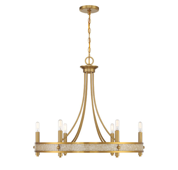 Mid. Chandeliers Candle by Savoy House ( 51 | 1-2053-6-322 Camden ) 
