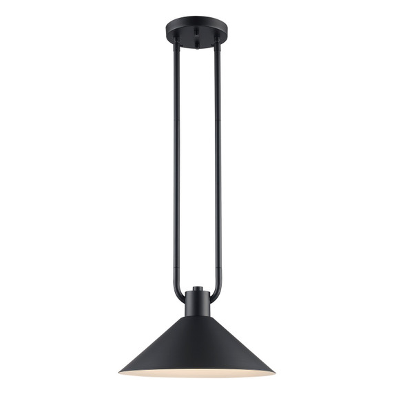 Pendants Metal Shade by Trans Globe Imports ( 110 | 11761 BK Roscoe ) 