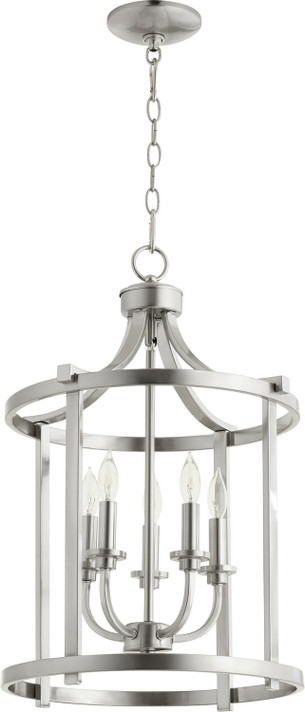 Foyer/Hall Lanterns Open Frame by Quorum ( 19 | 6807-5-65 Lancaster ) 