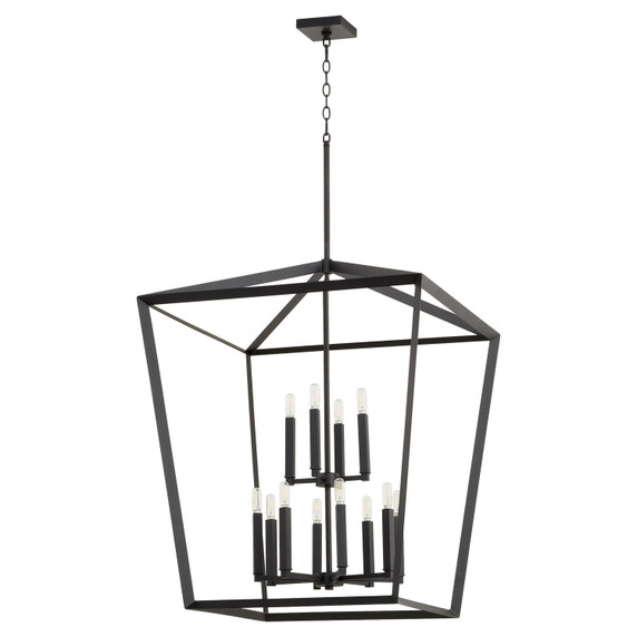Foyer/Hall Lanterns Open Frame by Quorum ( 19 | 6809-12-69 Manor ) 