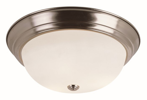 Flush Mounts Bowl Style by Trans Globe Imports ( 110 | 13719 BN Bowers ) 
