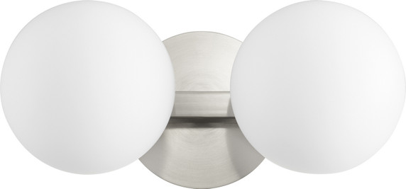 Bathroom Fixtures Two Lights by Quorum ( 19 | 539-2-65 539 Globe Vanities ) 