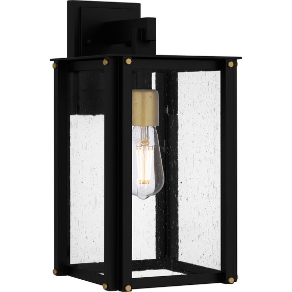 Exterior Wall Mount by Quoizel ( 10 | ROB8408MBK Robbins ) 