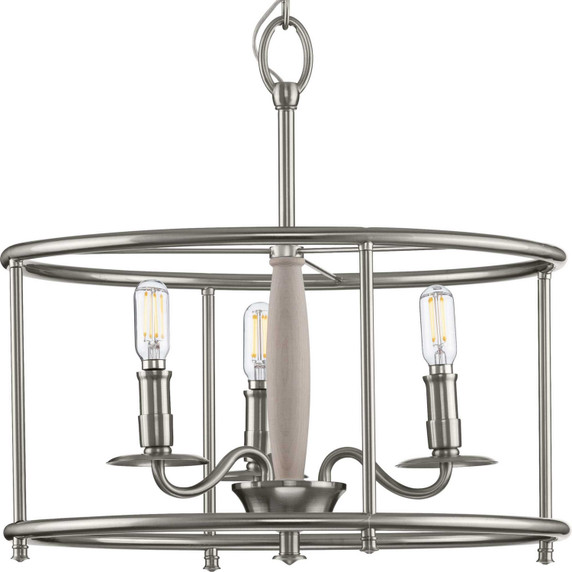 Semi-Flush Mts. Cage by Progress Lighting ( 54 | P350150-009 Durrell ) 