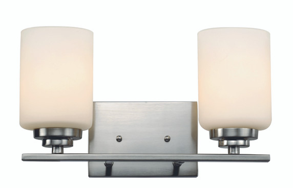 Bathroom Fixtures Two Lights by Trans Globe Imports ( 110 | 70522 BN Mod Pod ) 