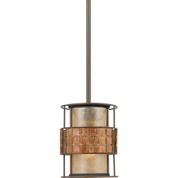 Mini Pendants Drum Shade by Quoizel ( 10 | MC842PRC Laguna ) 